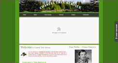Desktop Screenshot of coastaltreeservice.com